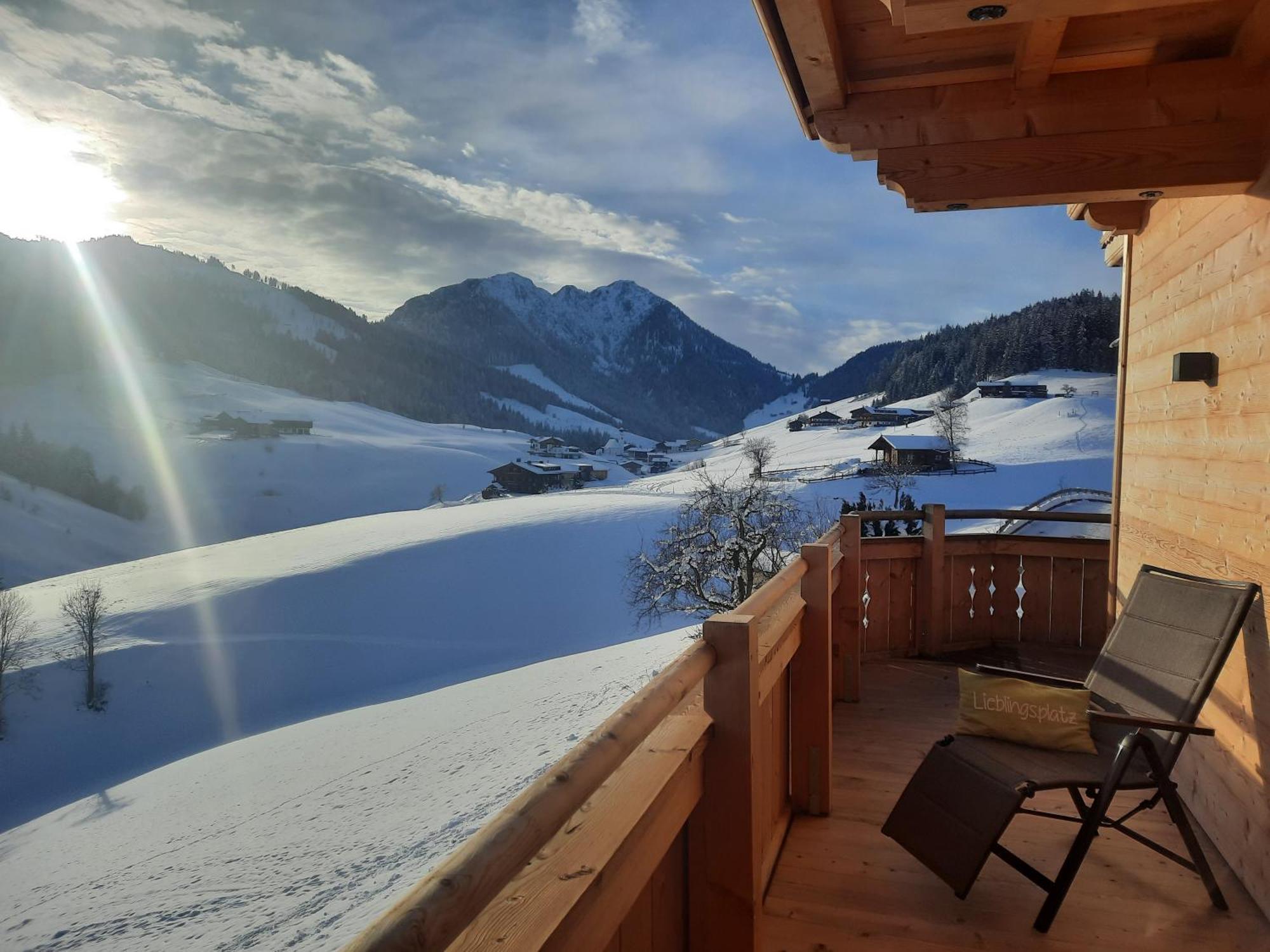 Sonnenappartements Madlstatthof Wildschoenau Buitenkant foto